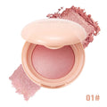 Monochrome Blush Matte Vitality Girl Nude Makeup Naturally Blended Blusher Baked Powder Waterproof Sweatproof Shine Cheeks Rouge