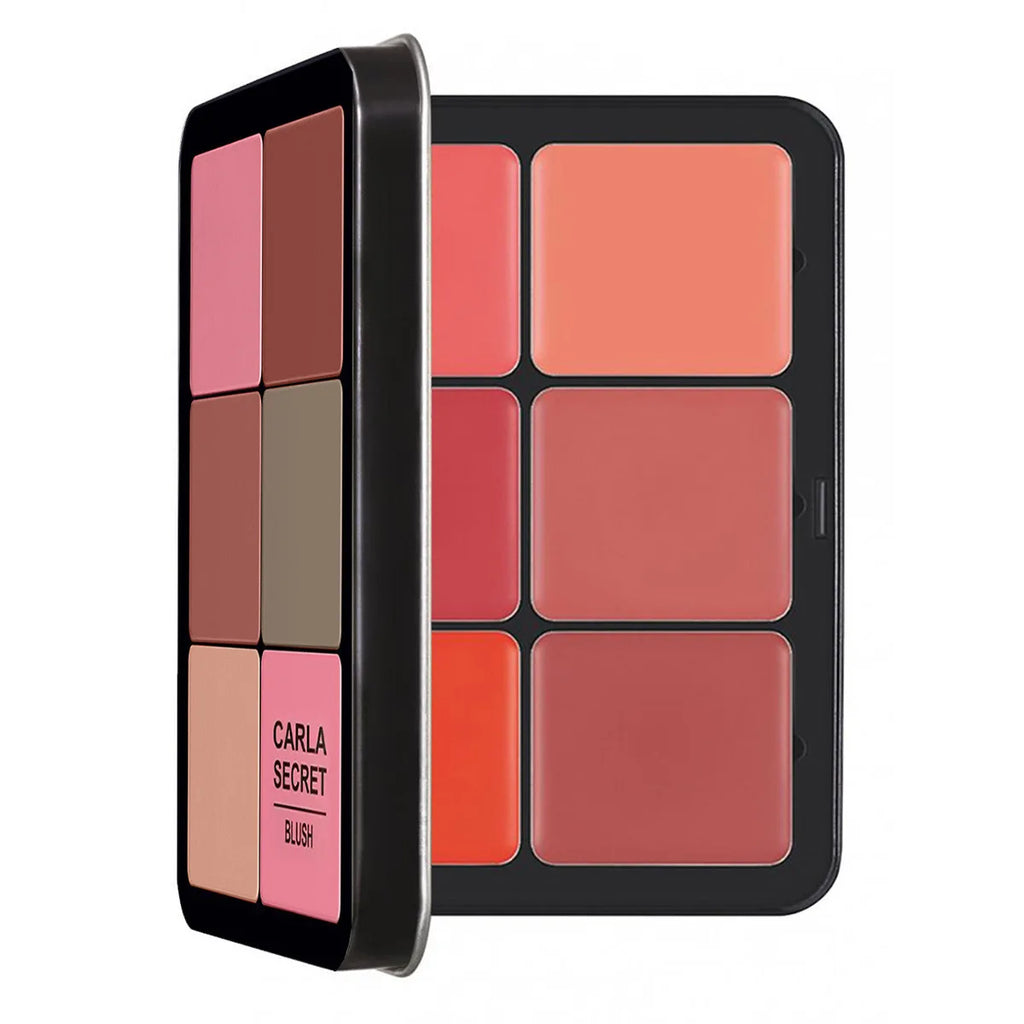 12 Colors Waterproof Matte Blush Palette Medium Buildable Coverage Long-Lasting Natural Finish Light and breathable