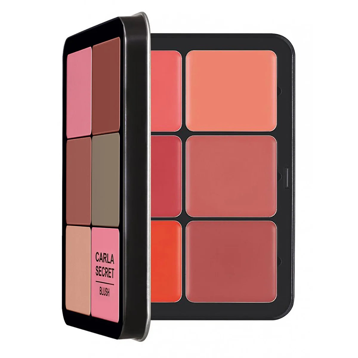 12 Colors Waterproof Matte Blush Palette Medium Buildable Coverage Long-Lasting Natural Finish Light and breathable